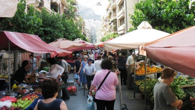 Расписание работы рынков (лайки агора) в Афинах - Димос Афинон