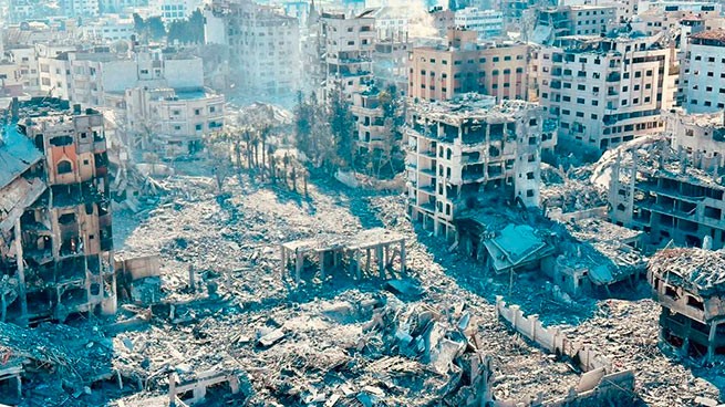 Как выглядит Газа после последней бомбардировки