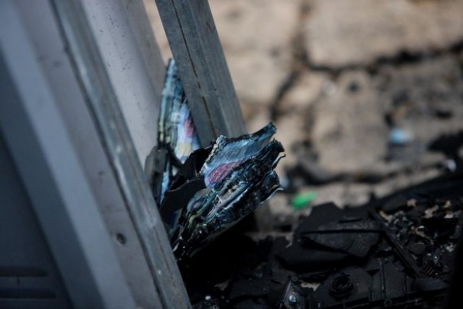 Палео Фалиро: Взорвали банкомат