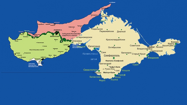Крым и Кипр – найди десять отличий