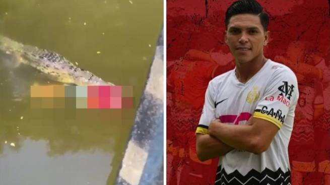 Трагедия в Коста-Рика: футболист стал жертвой крокодила (видео)