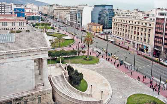 Реконструкция центра Афин начнется в середине 2015 года
