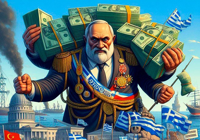 Российская фирма задолжала грекам более 2-х миллиардов?