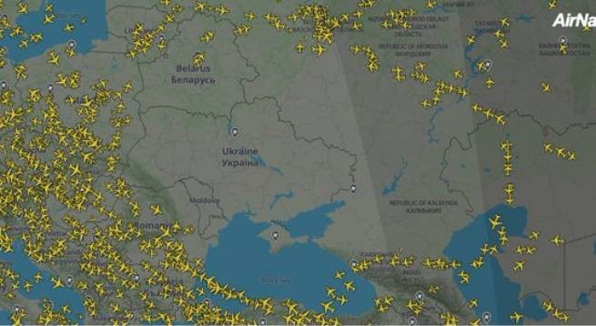 Запрет полетов над Украиной