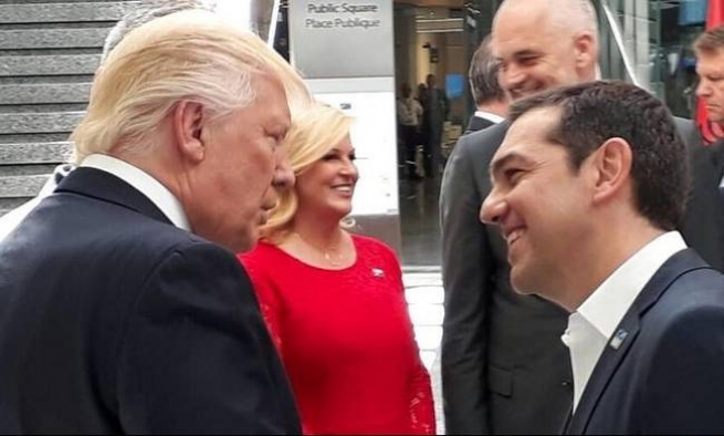 Ципрас и Трамп сегодня вечером встретятся в Вашингтоне