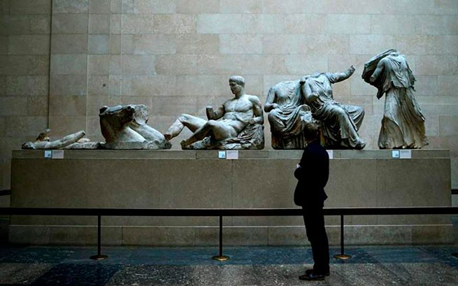 Вода повредила экспонаты в греческом зале Британского музея