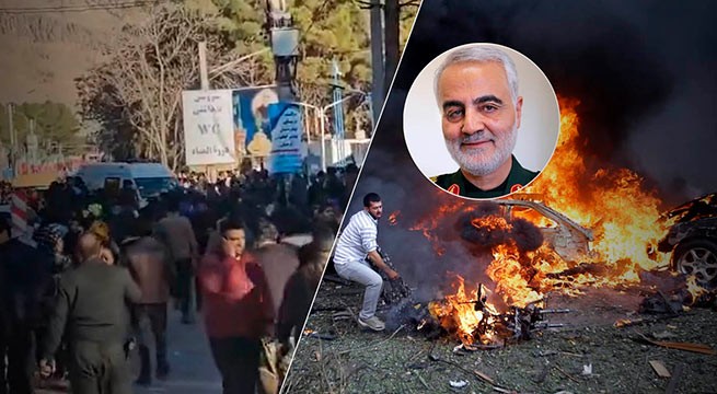 Иран: 103 погибших от взрывов у кладбища, где похоронен К.Сулеймани (дополнено 22:00)