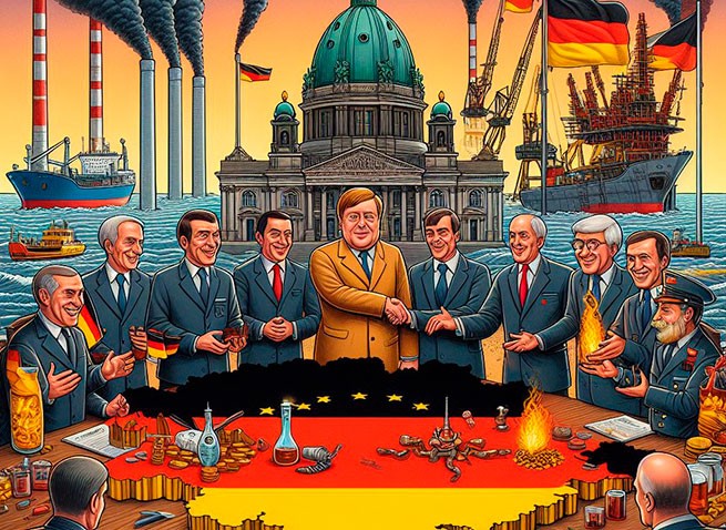 Берлин рассматривает возможность национализации немецких предприятий Роснефти