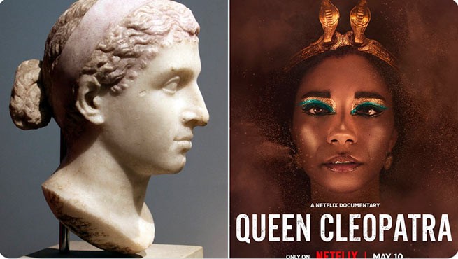 Cleopatra 'negra' en 'documental' de Netflix provoca reacciones violentas
