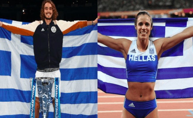 Стефанос Циципас и Катерина Стефаниди – лучшие спортсмены Греции 2019 года