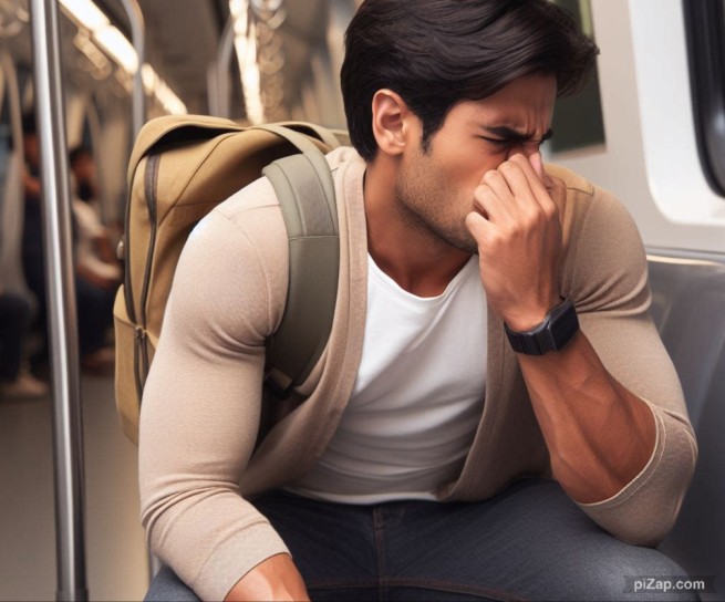 "Дышите глубже": 15% воздуха в метро содержат частички кожи