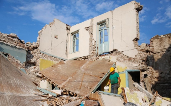 Более половины зданий, поврежденных на Лесбосе оценены как небезопасные