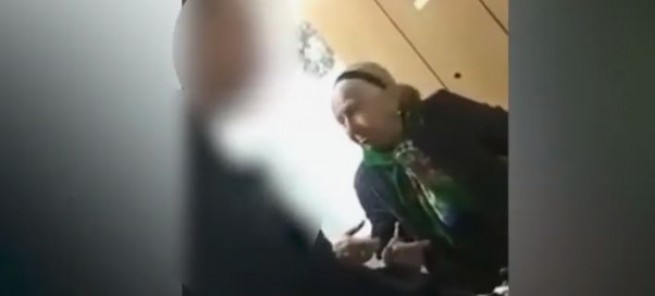 Видео: 90-летней понтийке в полицейском участке не подали стакана воды!