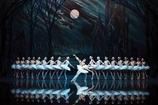 «Лебединое озеро» в исполнении Государственного балета Москвы