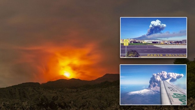 &quot;Бушующая ярость&quot;: в Италии началось извержение вулкана Этна