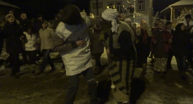 Жители Понта встретили Новый год традиционным народным обрядом «Каландари» (видео)
