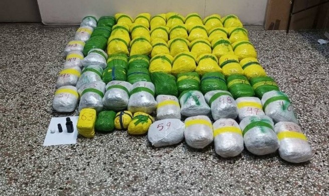 Касторья: преступники схвачены с 65 кг каннабиса