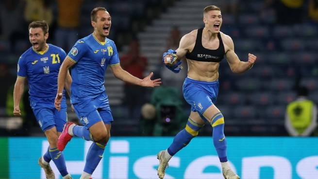 Украина в 1/4 финала Евро-2020