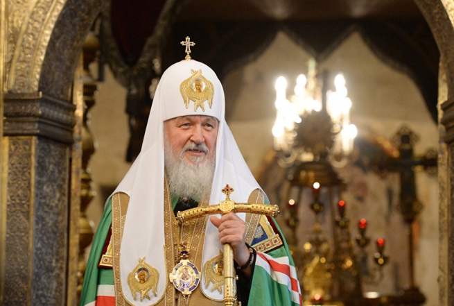 В Москве патриарх Кирилл открыл юбилейные Афонские торжества