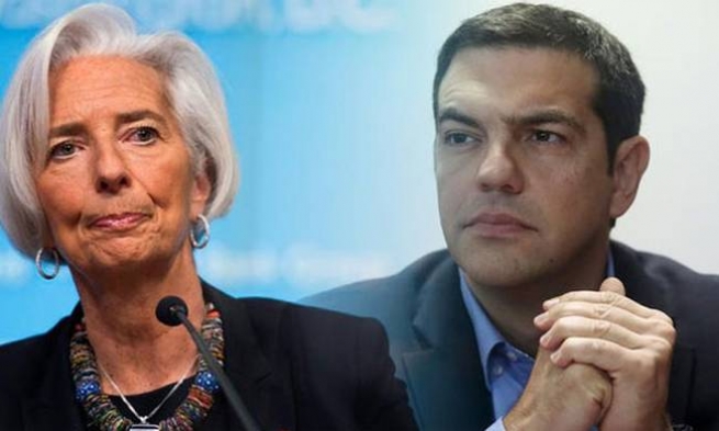 Глава МВФ и греческий премьер обсудили сокращение долга Греции