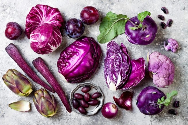 Фиолетовые фрукты и овощи против диабета