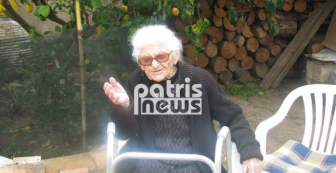 Cамая старая женщина в мире, гречанка, намерена попасть в Книгу рекордов Гиннеса