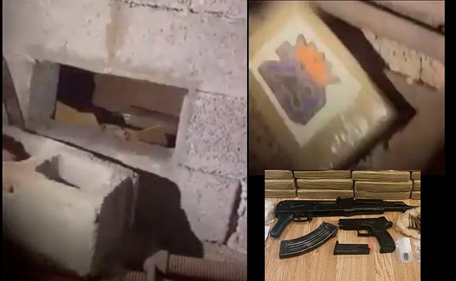 Коропи: в схроне нашли более 45 кг кокаина и автомат Калашникова