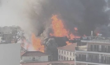 Ксанти: масштабный пожар на табачных складах