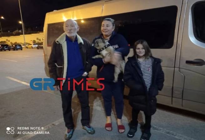 Первые беженцы из Украины прибыли в Грецию