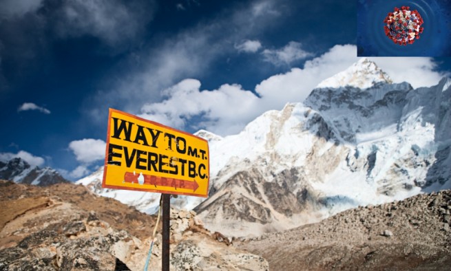Пандемия достигла Эвереста: первый случай у альпиниста
