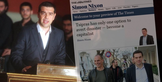 Times предложил Ципрасу стать капиталистом