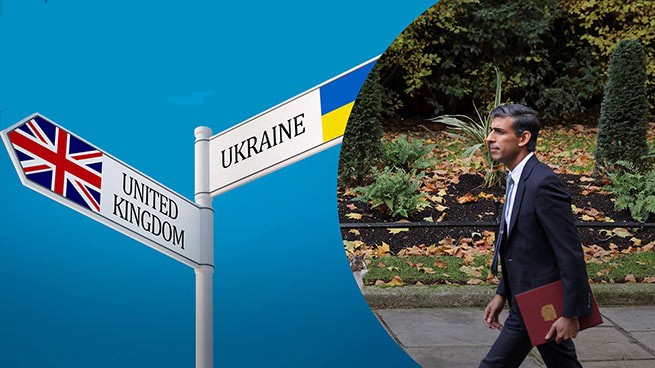 Великобритания приостанавливает помощь Украине из-за финансовых проблем
