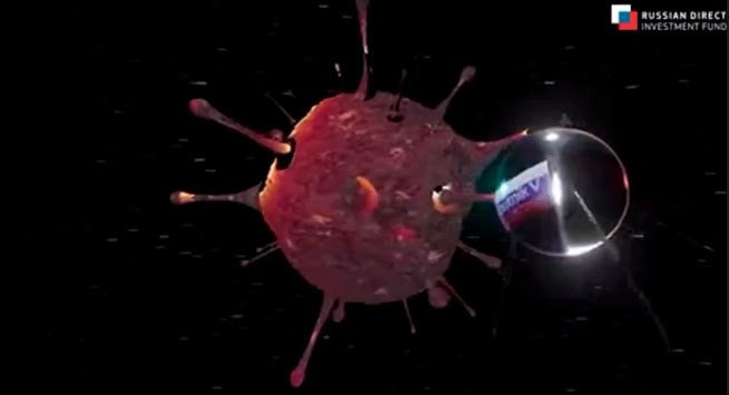 «Россия очистит планету от коронавируса»: ролик o Sputnik V