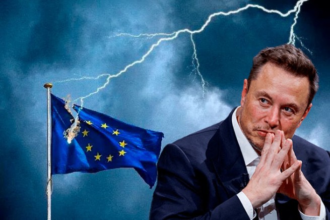 Илон Маск прогнозирует гражданскую войну в Европе