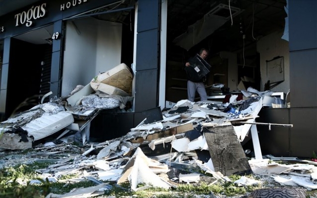 В Глифаде взорвали третий магазин бизнесмена