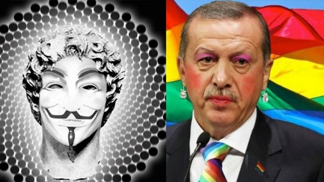 Хакеры взломали сайт турецкого города Казимкарабекир и поглумились над Эрдоганом