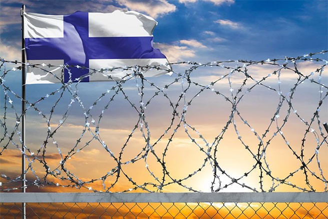 Финляндия строит забор вдоль границы с Россией