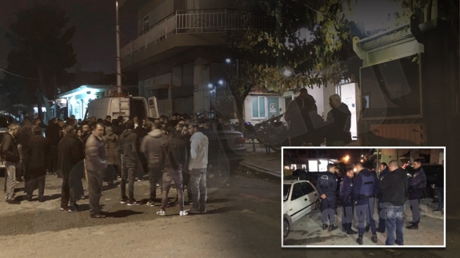 Столкновение полиции с цыганами в пригороде Афин