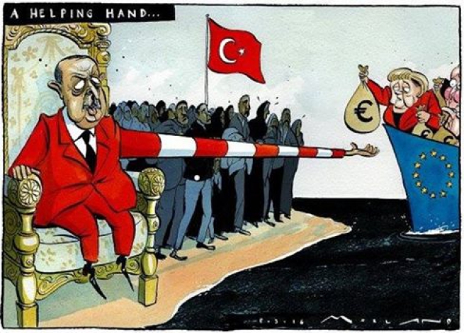 Турция отказывается принимать назад беженцев, находящихся на территории Греции