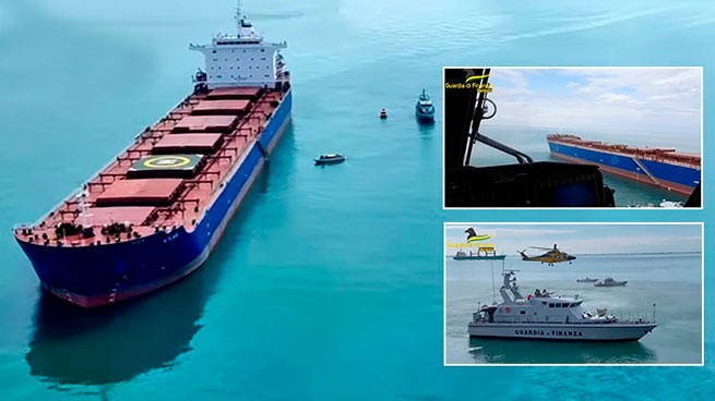 Корабль с кокаином на 150 млн евро, принадлежащий судоходной группе Laskaridis, арестован в Венеции