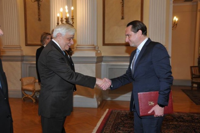 В Греции официально приступил к обязанностям  новый посол Украины