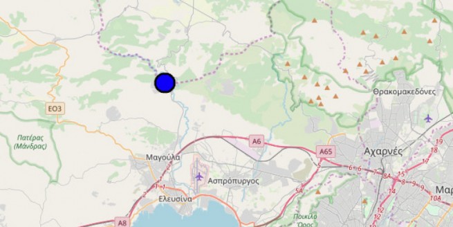 Афины: землетрясение 4 Рихтера