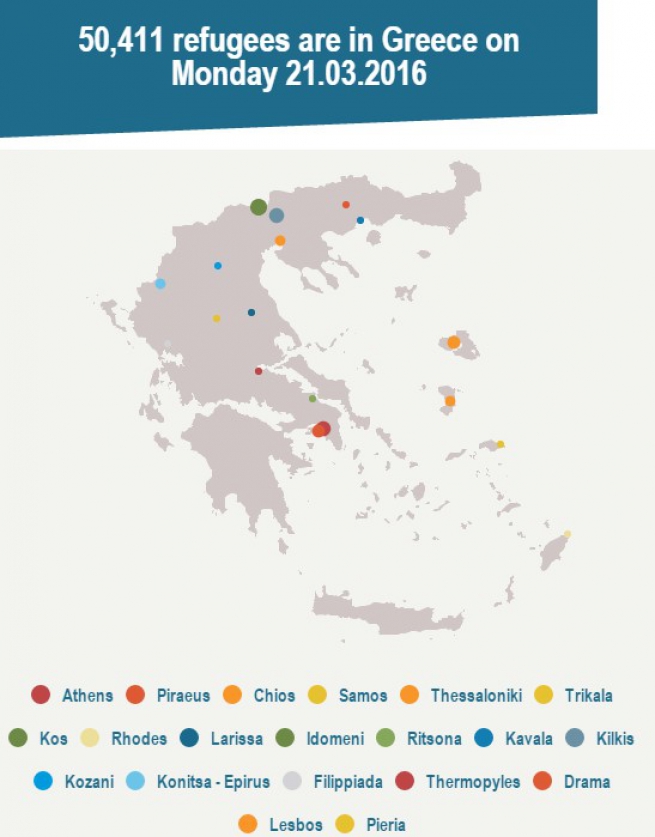 Мигранты в Греции: сколько и где?