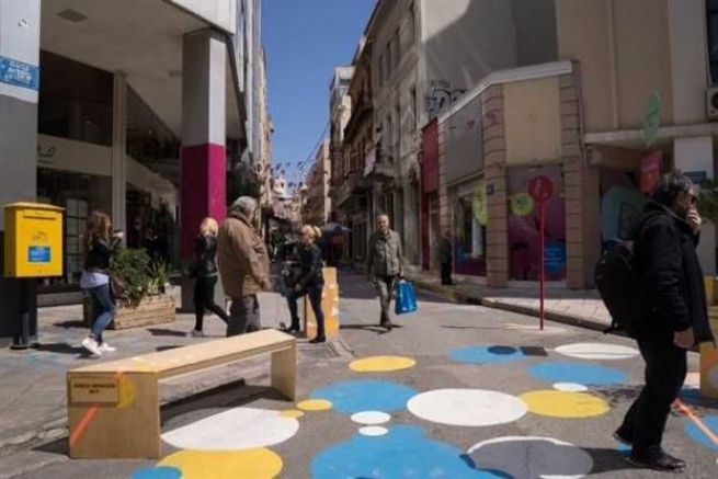 Четыре новые пешеходные улицы появятся в центре Афин