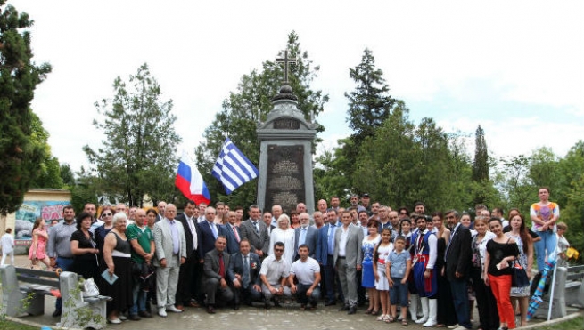 Открытие памятника Греческому легиону императора Николая I состоялось в Севастополе