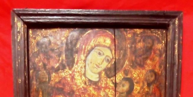 Древнюю икону намеревались продать за 100 000 евро в интернете
