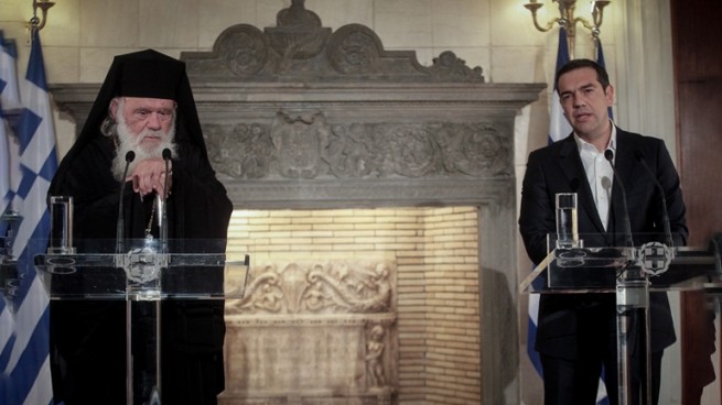 Ципрас и Иероним согласовали условия отделения церкви от государства