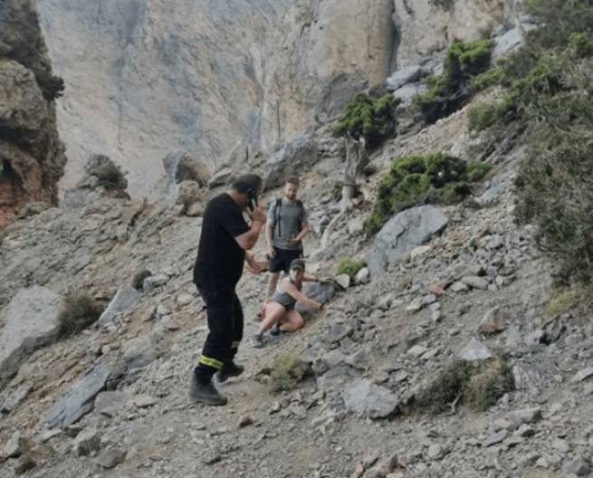 Самарийское ущелье: спасены двое туристов, проигнорировавших запрет на посещение из-за землетрясения