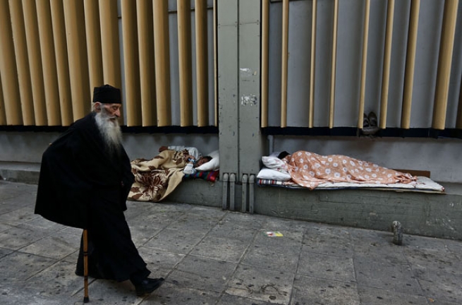 مراكز المساعدة للمشردين في اليونان