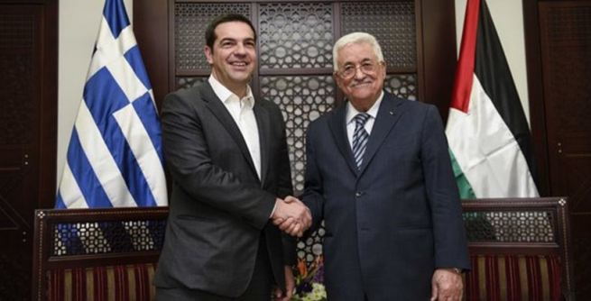 Ципрас: Греция поддерживает создание Палестинского государства